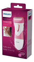Afeitadora Philips Hp6306 Electrica Rasura Femenina Rosa/blanco