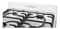 Cocina Multigas Ormay Evo 4 Hornallas Grill Eléctrico