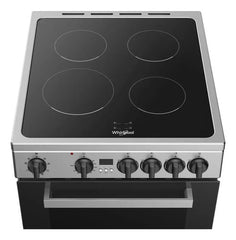 Cocina Whirlpool Eléctrica Inox 55 Cm Inox