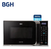 Microondas Digital Bgh B120dn20i 20lt Negro