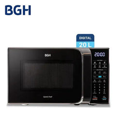 Microondas Digital Bgh B120dn20i 20lt Negro