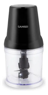 Picador De Alimentos Sansei Pi24b0sp Varilla Inoxidable 400w Negro