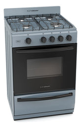 Cocina Multigas Ormay Vita Gris 4 Hornallas 91l Clase A Cs