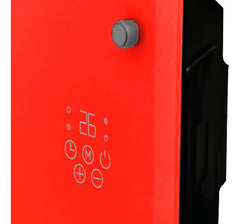 Calefactor Electrico Liliana Ppv452 Panel Vidrio Rojo Cts Rojo