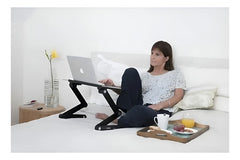 Base Notebook Escritorio Ergonómica Regulable Onebox Ob-s2 Color Negro