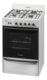 Cocina A Gas Longvie 12331b 56cm Blanca Cajón Parrilla Blanco