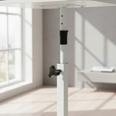 Mesa Auxiliar Arrime Bandeja Notebook 2 Alturas Vivendi Blanco