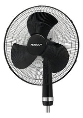 Ventilador De Pie Peabody Pe-vp1860n - 18 , 60w, 3 Paletas Estructura Negro Diámetro 18 Material De Las Aspas Plástico
