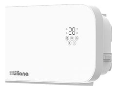 Caloventor Vidrio Pared Tipo Split Liliana C951 Smartheat Blanco