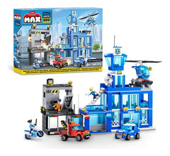 Bloques Para Armar Zuru Max Police Adventure 7645 889 Mega Estacion
