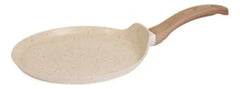 Bateria Cocina 8 Pzs Carol Granito Inducción Antiadherente Beige