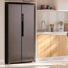 Heladera Gafa 457l No Frost Side By Side Inverter Inox Hgsbs457x Acero Inoxidable