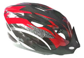 Casco De Bicicleta Rollers Visera Ventilacion Regulador Rojo Rojo L