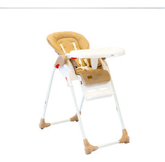 Silla De Comer Plegable Niños Bebesit 6600 Regulable Color Marrón