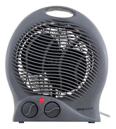 Caloventor Con Termostato Kanji Home Ch103 De 2000w Color Gris Oscuro