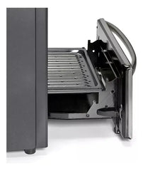Cocina A Gas Longvie 21601xt Inox Grill Eléctrico De 60cm Acero Inoxidable