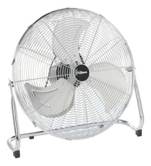 Turbo Ventilador 20'' Liliana Vtfm20 100w 3 Vel Reclinable Estructura Gris Aspas Plateado Diámetro 20 Material De Las Aspas Metal