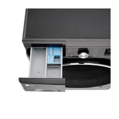 Lavarropas 12kg Aiddtm Inverter Direct Drivetm Steam Gris Oscuro