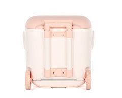 Heladera Conservadora Vintage Atma 305vp 30l C/ Carrito Rosa Rosa