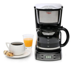 Liliana Desayuno Smarty Ac964 Color Negro Acero Inoxidable De Filtro 1,8 Litros