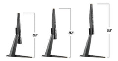 Soporte Pie Para Tv Onebox Inclinable Regulable 23 A 70 PuLG Color Gris Oscuro