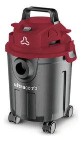 Aspiradora Ultracomb As-4305 1200w 14 Lt Filtro Hepa Rojo/gris