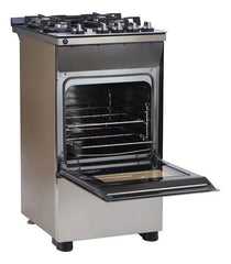 Cocina A Gas Whirlpool Wfo4vbr Inox 51cm Grill Eléctrico Acero Inoxidable