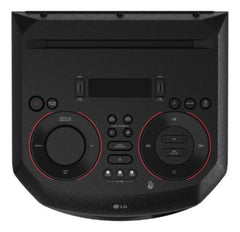 Torre Sonido Bluetooth LG Xboom Rn7 Dj Karaoke Super Bast - Negro