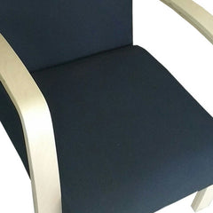 Sillon Sofa Escandinavo 1 Cuerpo Tm Negro Haya Nordico Cts - Negro - Liso