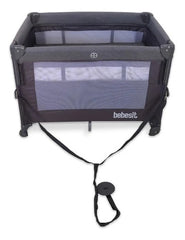 Practicuna Colecho Bebe Bebesit 2021 Gris Incluye Mosquitero Gris