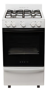 Cocina A Gas Orbis 838bc4 Encendido Manual 3 Niveles Coccion Blanco