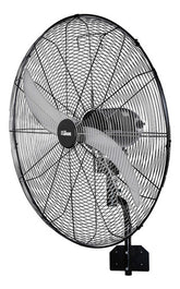 Ventilador Pared Industrial Liliana Vwi32 Oscilante Cts 81.28 Cm Negro Plata Metal 2