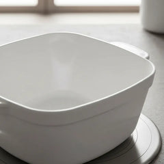 Set Carol Cacerola Antiadherente 20cm Y 12 Utensillos Tiza Blanco
