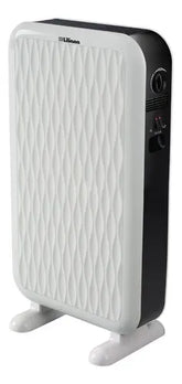 Calefactor Eléctrico De Pie Y Pared Liliana Tcv100 Tecnohot Blanco/negro