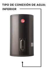 Termotanque Eléctrico Rheem Tec085rh Gris Oscuro 85litross Gris Oscuro