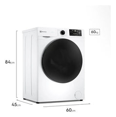 Lavarropas Carga Frontal Electrolux 7kg Blanco Inverter E... Blanco