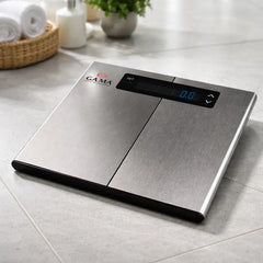 Balanza De Baño Digital Ga.ma Scf-5000 Inox Peso H:150kg Gris Oscuro