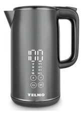 Pava Eléctrica Yelmo Pe-3912 1.7lt 2200w Pantalla Digital Color Negro