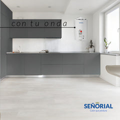 Termotanque Multigas Señorial Tszp1-85 Zafiro Color Blanco 85 Litros