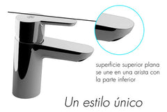 Griferia Lavatorio Monocomando Mediano Fv Puelo 0181.01/b5cr Cromo Cromado