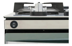 Cocina A Gas Whirlpool Wfo4vbr Inox 51cm Grill Eléctrico Acero Inoxidable