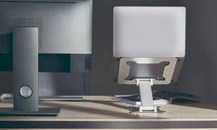 Soporte Plegable Escritorio Notebook Tablet Onebox Ob-s3 Cts Plateado