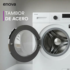 Lavarropas De Carga Frontal Enova Le06f11-bl 6kg Blanco