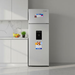 Heladera Con Dispenser Telefunken Tfk-hd300d Silver 300lts - Gris