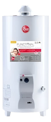Termotanque Rheem A Gas De Pie 80 Litros Tpg080gnrh Blanco