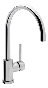 Fv 87 Temple 0411.04/87 Griferia Cocina Monocomando Color Plateado