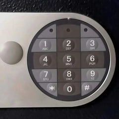 Caja Fuerte Seguridad Digital Tme20dn 20x31x20cm Negro