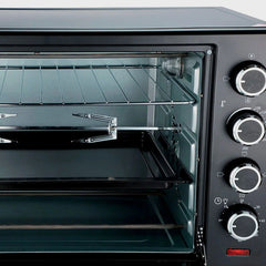 Horno Electrico Smartlife Conveccion Spiedo 70 Litros Color Negro