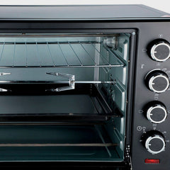 Horno Electrico Smartlife Conveccion Spiedo 70 Litros Color Negro