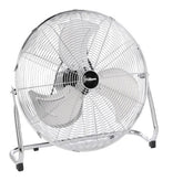 Turbo Ventilador Liliana Vtfm20 Cromado 3 Aspas 20 Pulgadas 50.8 Cm Plata Metal 3